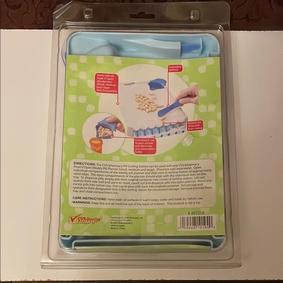 CVS Blue Pill Sorting Station - Picture 2 of 2